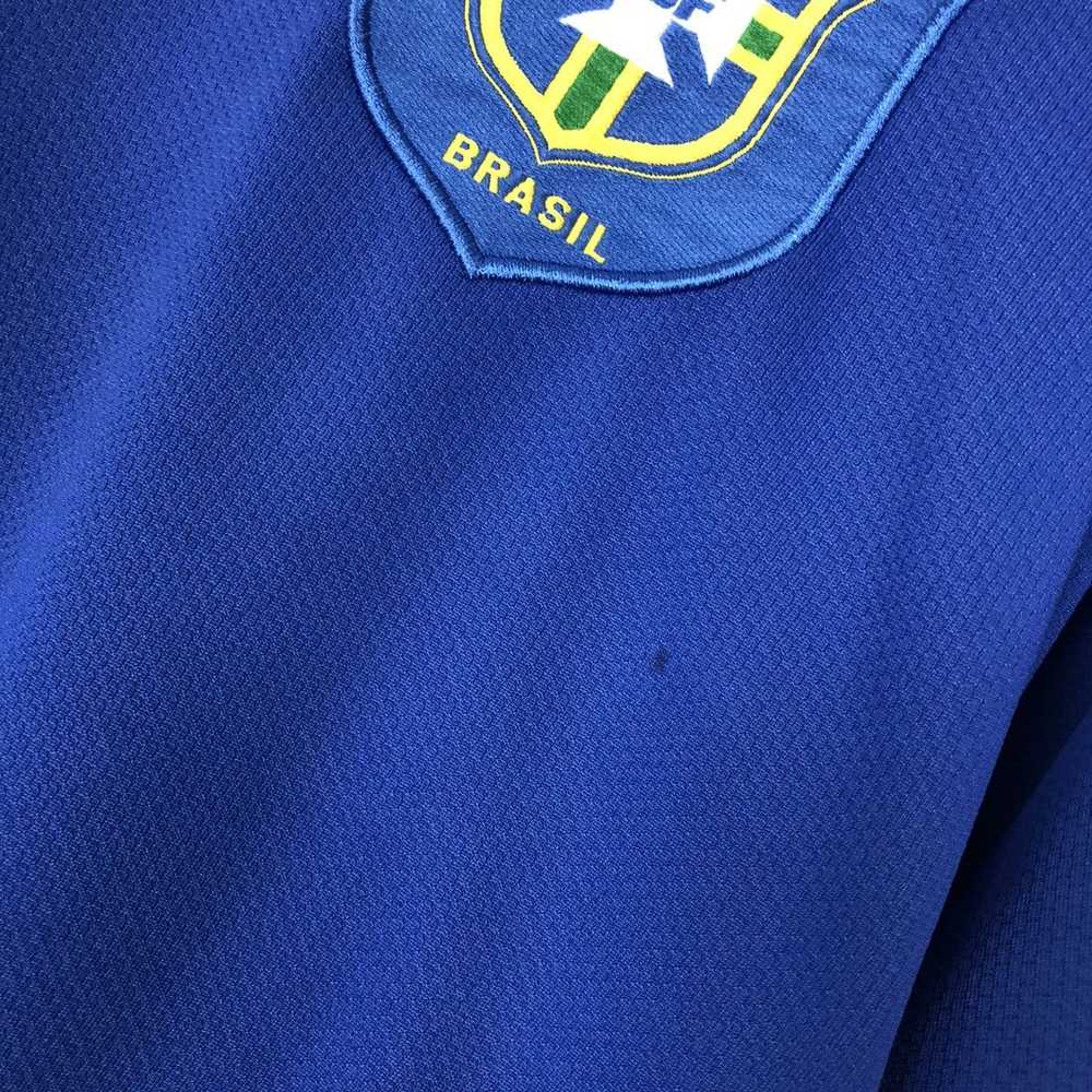 Nike × Soccer Jersey × Vintage Nike Brazil nation… - image 3