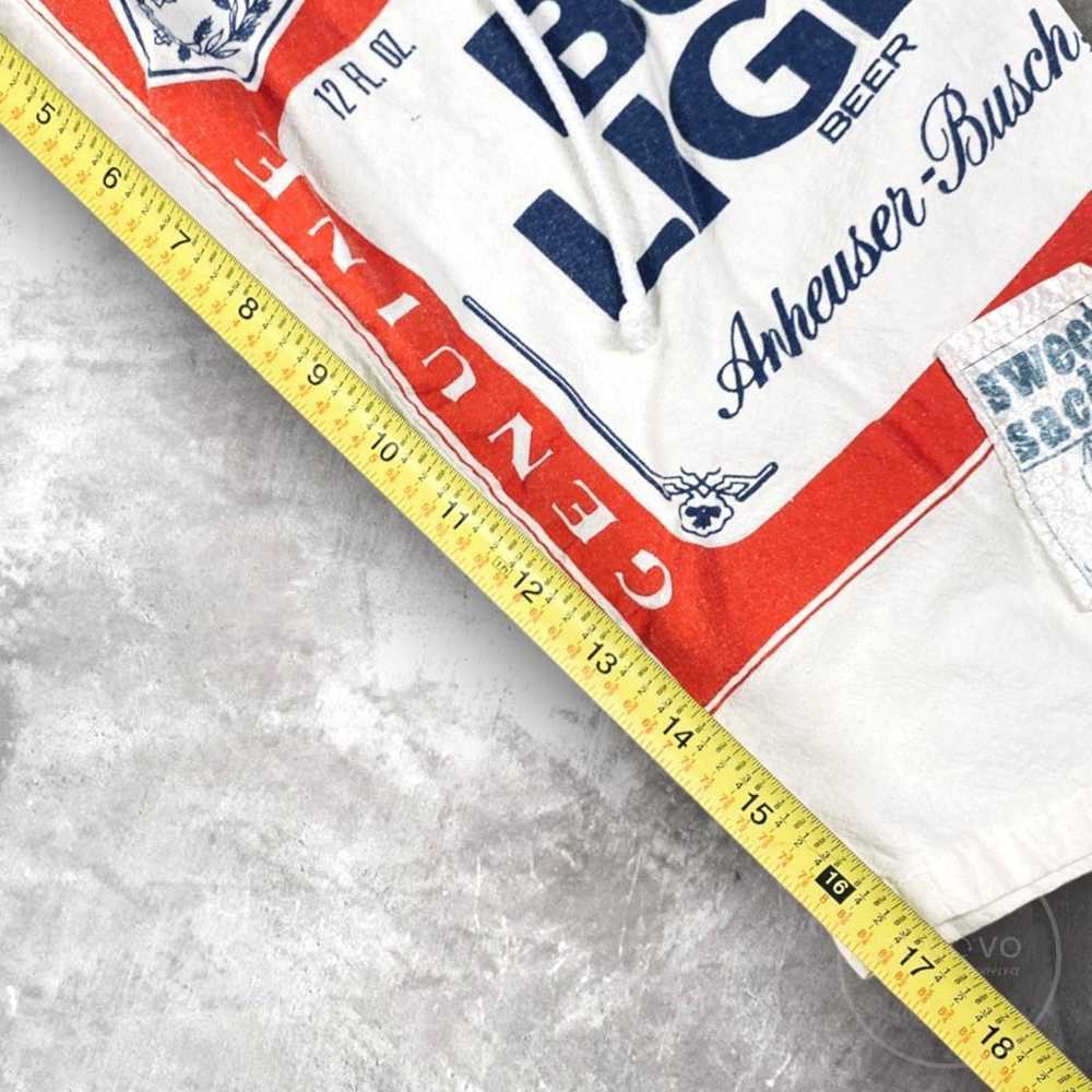 Budweiser Linebacker Vintage Sweet Sacks Cropped … - image 7