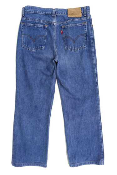 Levi's × Vintage × Workers Cropped Jeans 90s 505-… - image 1