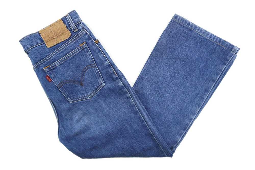 Levi's × Vintage × Workers Cropped Jeans 90s 505-… - image 3