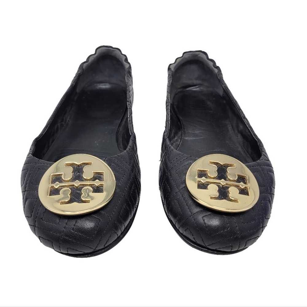 Tory Burch Minnie Quinn Quilted Travel Ballet Fla… - image 3