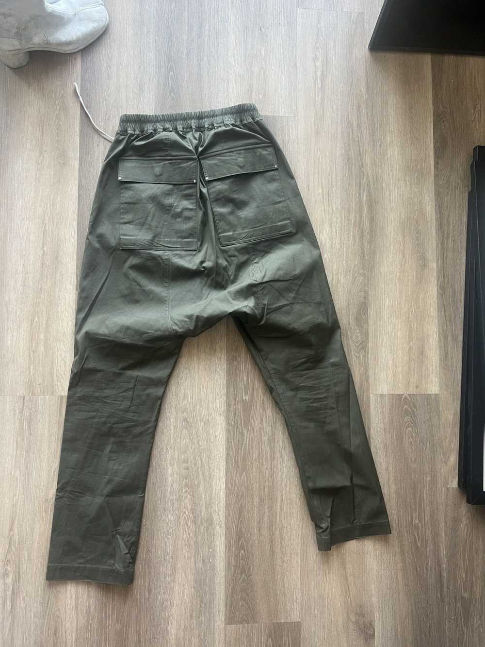 Rick Owens Rick owen drop crotch cargo - image 2