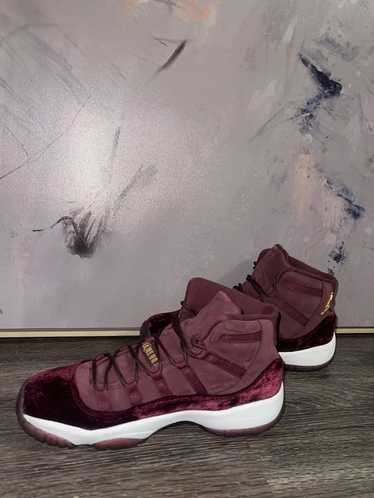 Nike Air Jordan 11 Retro GS Heiress Velvet Size 5.5Y fashion /7 Women Concord Space