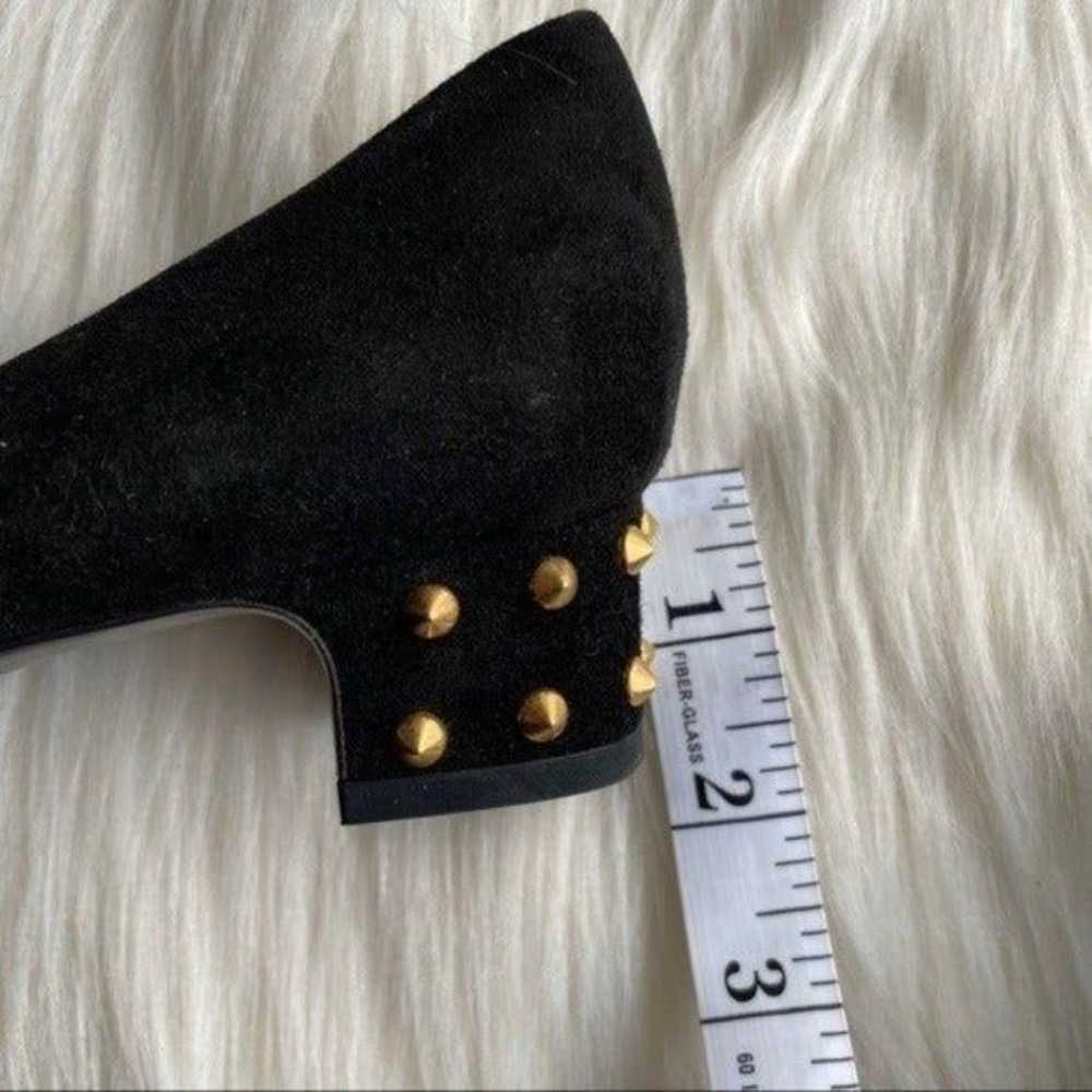 NEW Gucci Studded Suede Flats EU 35.5 - image 11