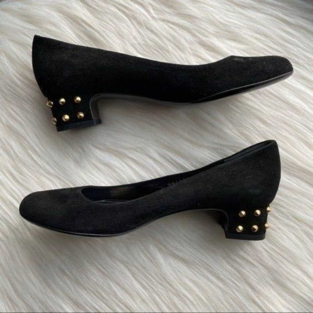 NEW Gucci Studded Suede Flats EU 35.5 - image 1
