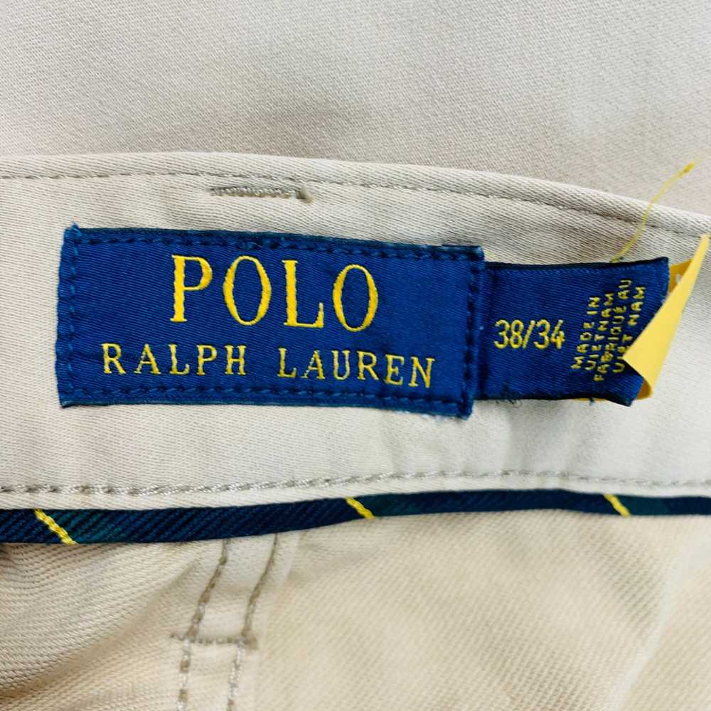 Polo Ralph Lauren Beige Cotton Blend 5 Pockets Ca… - image 11