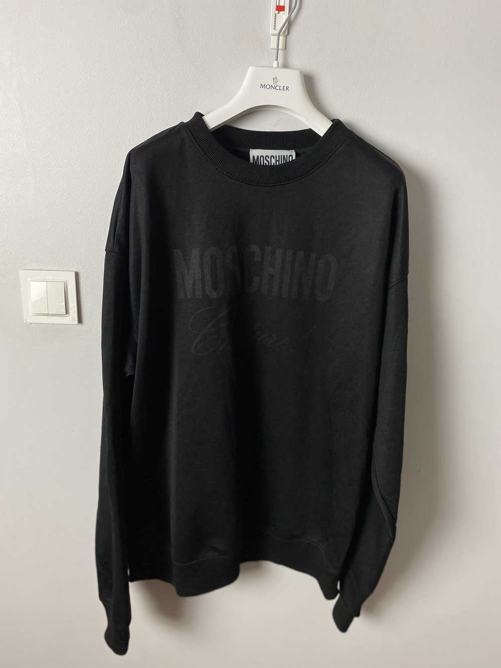 Luxury × Moschino Moschino Couture big logo sweat… - image 1