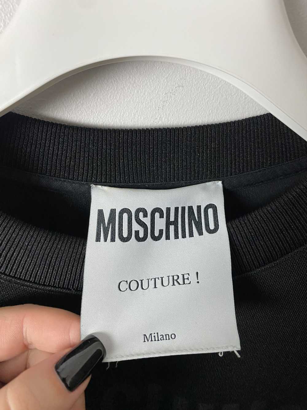 Luxury × Moschino Moschino Couture big logo sweat… - image 3