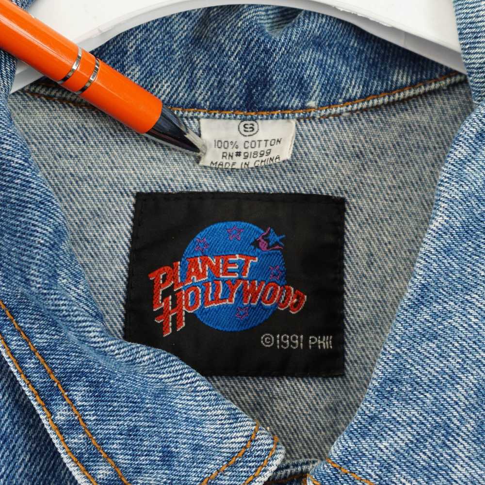 Planet Hollywood × Vintage 1991 Embroidery Big Lo… - image 6