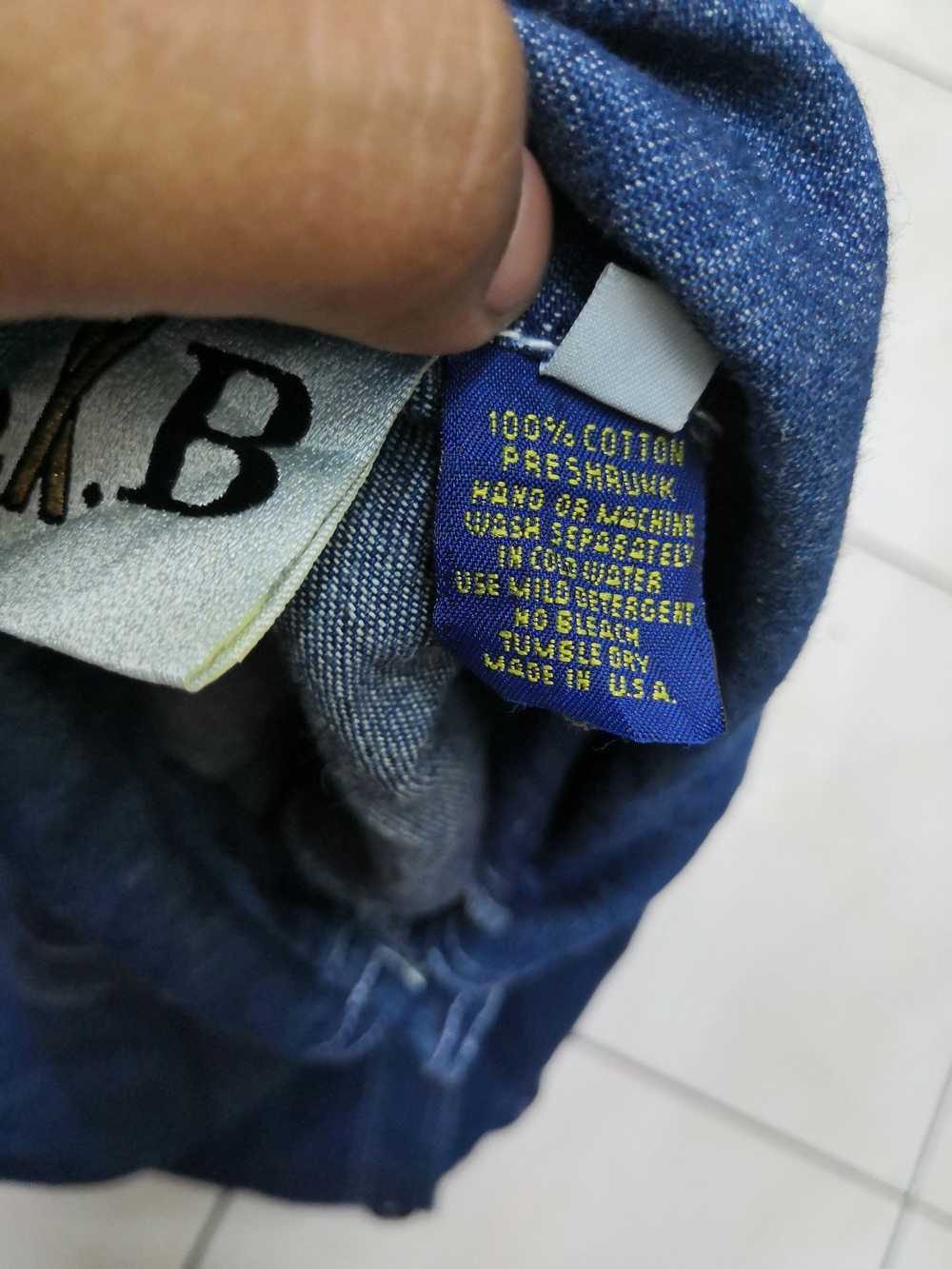 Designer × Japanese Brand B.X.B Soft Denim Button… - image 7