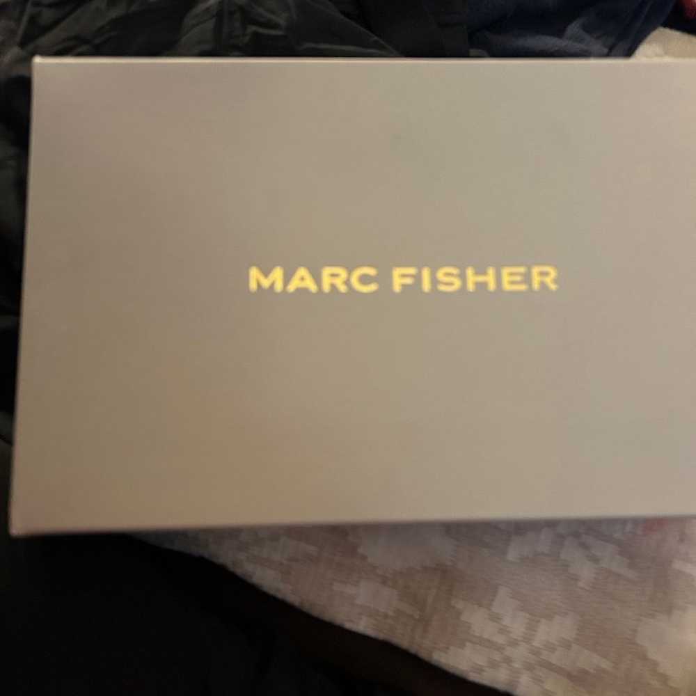 Marc fisher black suede heels - image 8