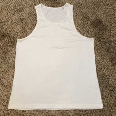 Essentials Fear Of God Essentials White Tank Top … - image 1