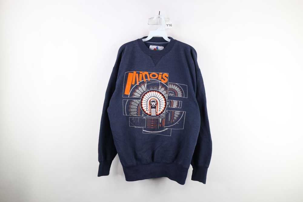 Vintage Vintage 90s Heavyweight University of Ill… - image 1