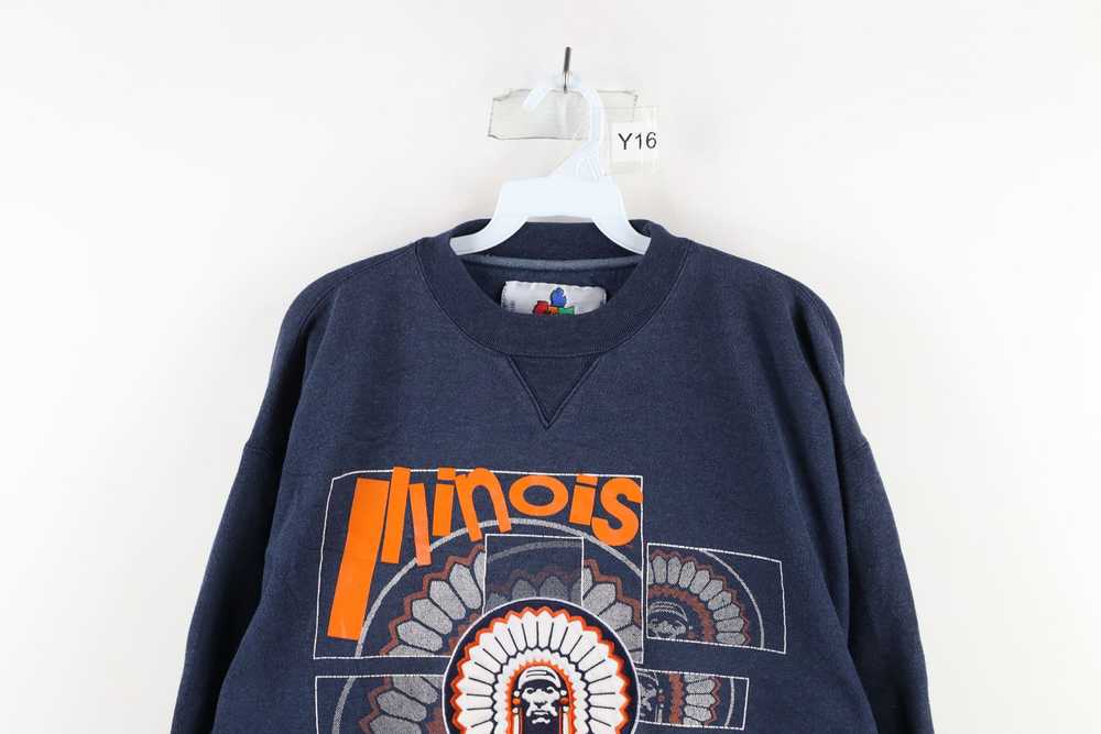 Vintage Vintage 90s Heavyweight University of Ill… - image 2