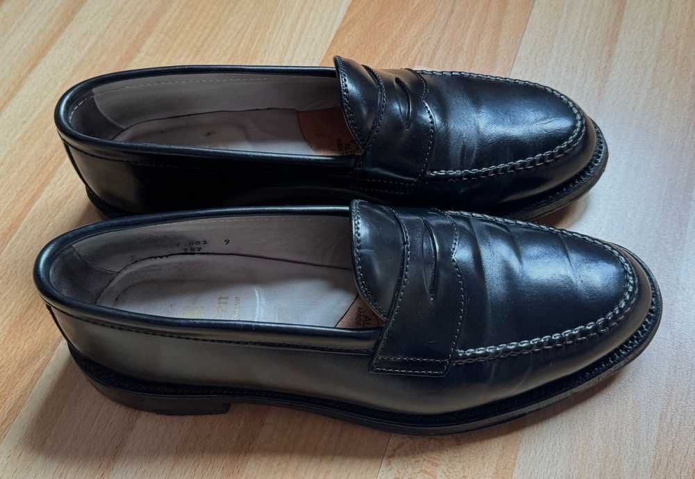 Alden 987 Leisure Handsewn Loafers in Black Shell… - image 3