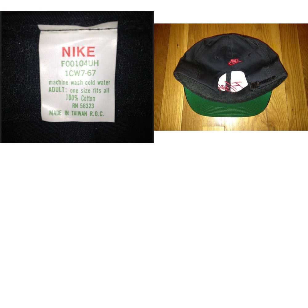 Nike vintage nike flight zip back hat cap adult O… - image 4
