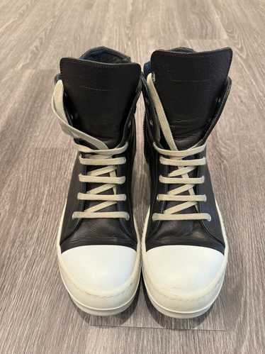 Rick Owens Black high sneakers