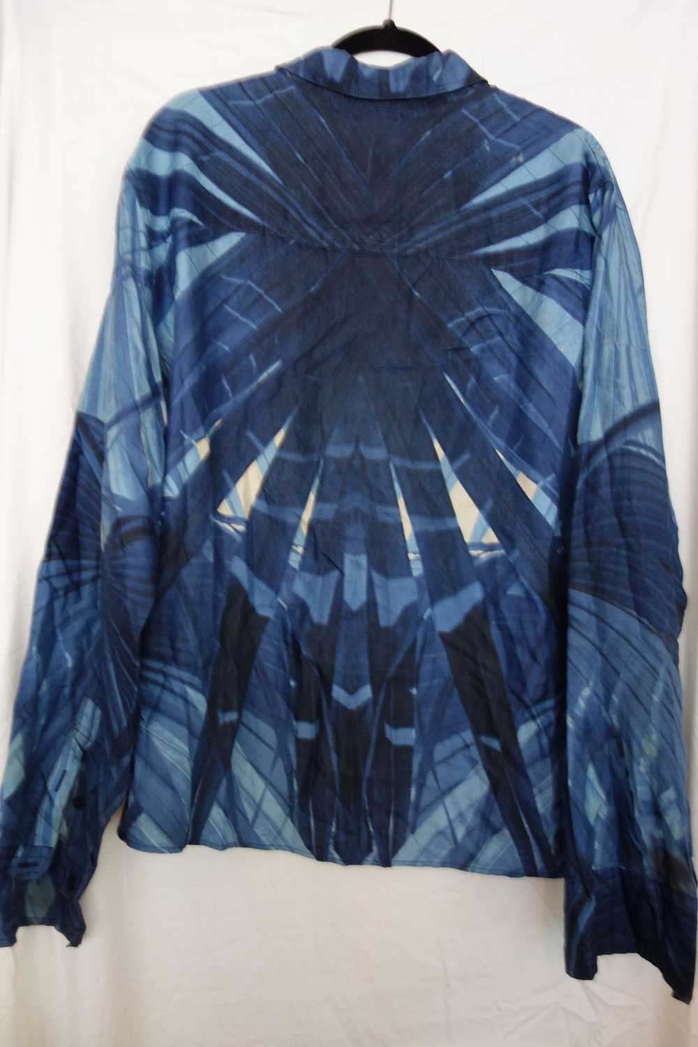 Just Cavalli Vintage Long Sleeve Silk Button Up - image 3