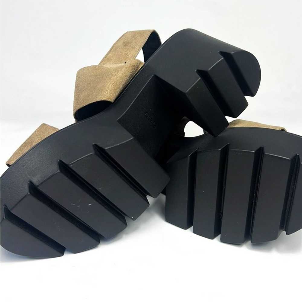Bershka Chunky Platform Open-Toed Cage Sandals - image 5