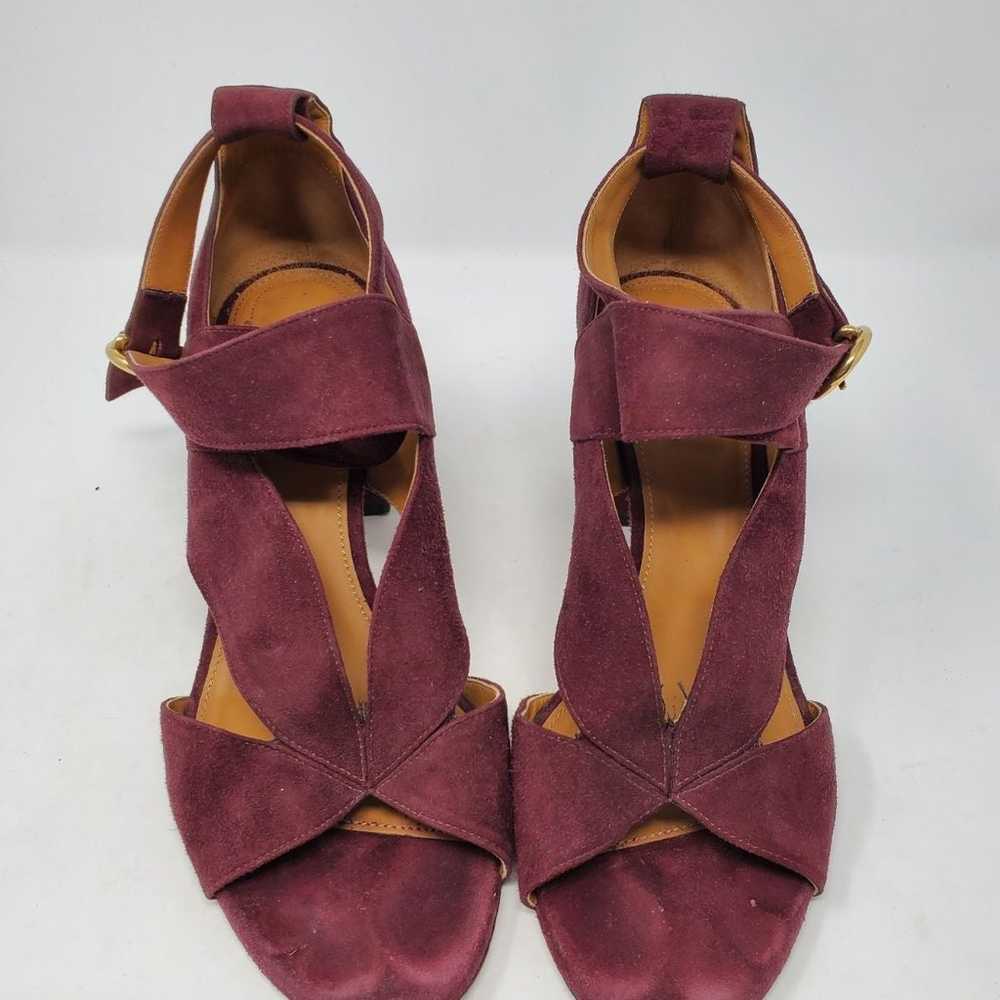 Chloe Plum Suede Pumps 38.5 - image 2