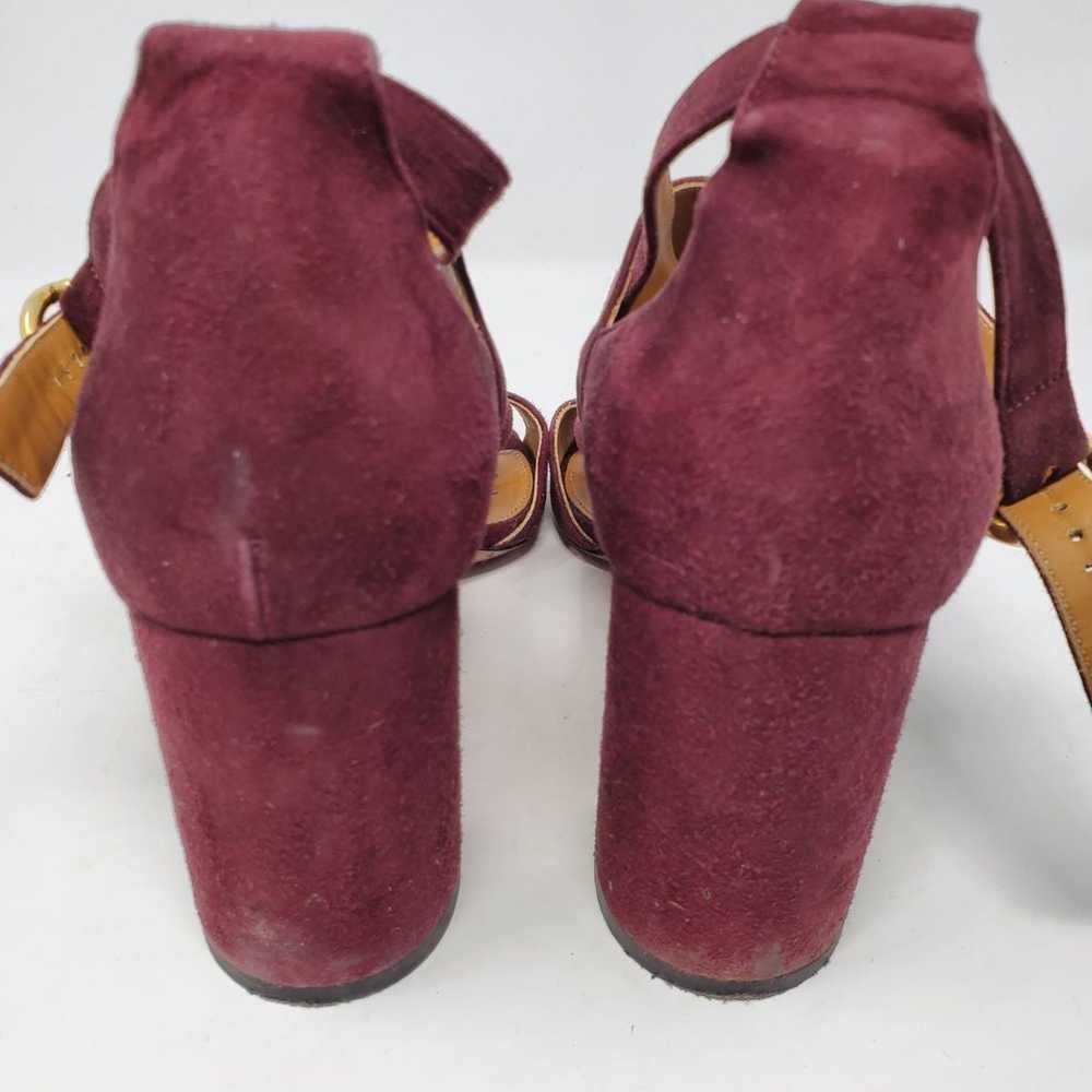 Chloe Plum Suede Pumps 38.5 - image 5