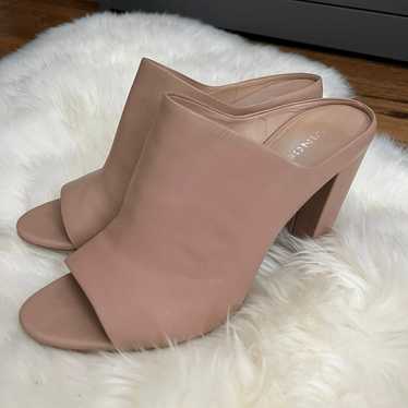 Vince open-toed mules