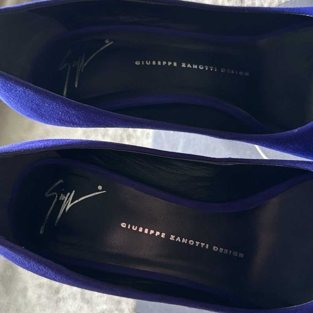 Authentic Giuseppe Zanotti Sharon Suede Platform … - image 9