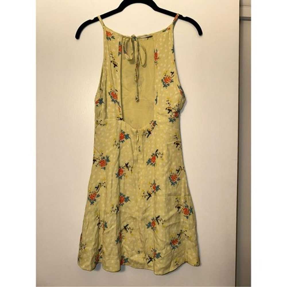 Urban Outfitters Dainty Green Floral Bird Pattern… - image 5