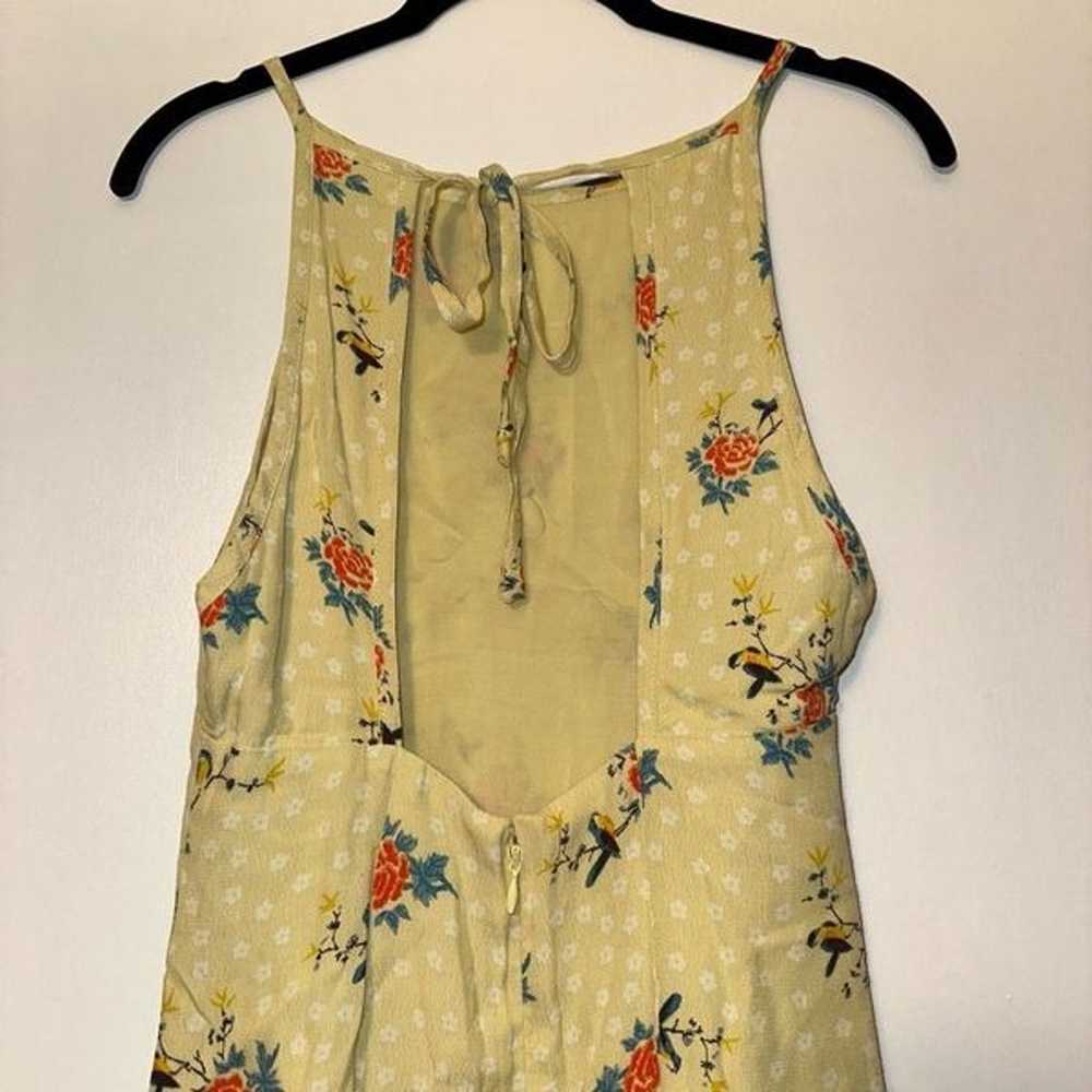 Urban Outfitters Dainty Green Floral Bird Pattern… - image 6