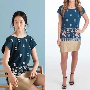 Avian Myth Shift Dress Anthropologie Floreat