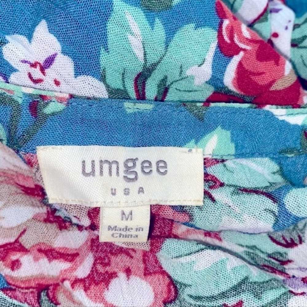 Umgee floral trapeze dress size medium - image 4