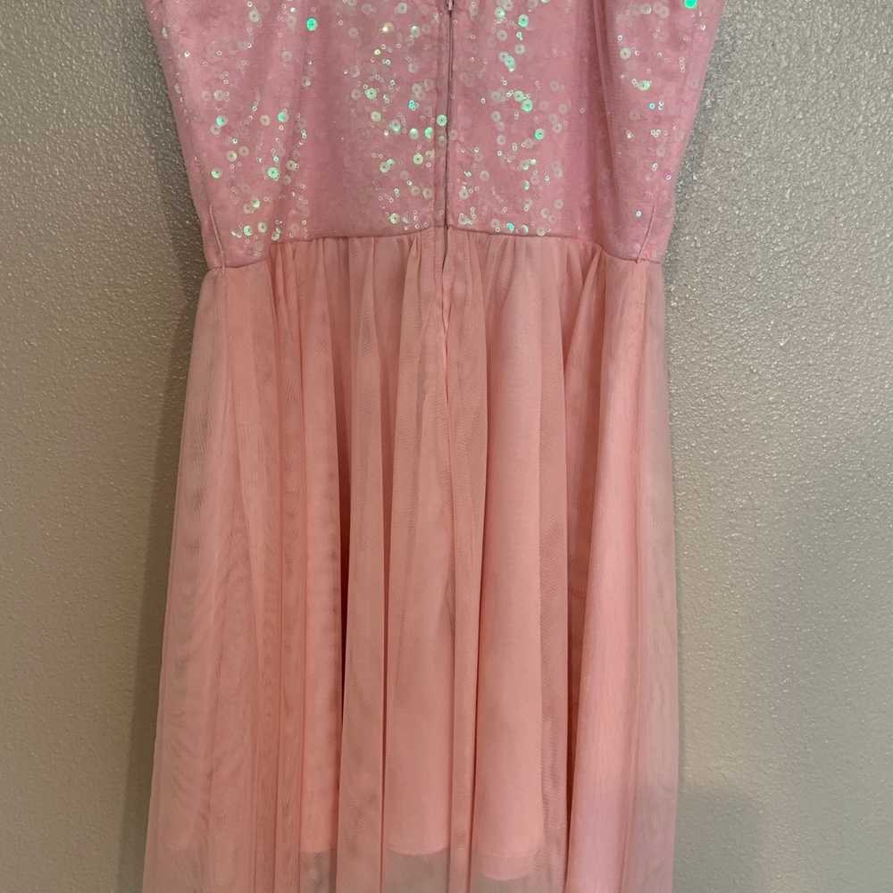 Pink Formal dress size 11/12 - image 5