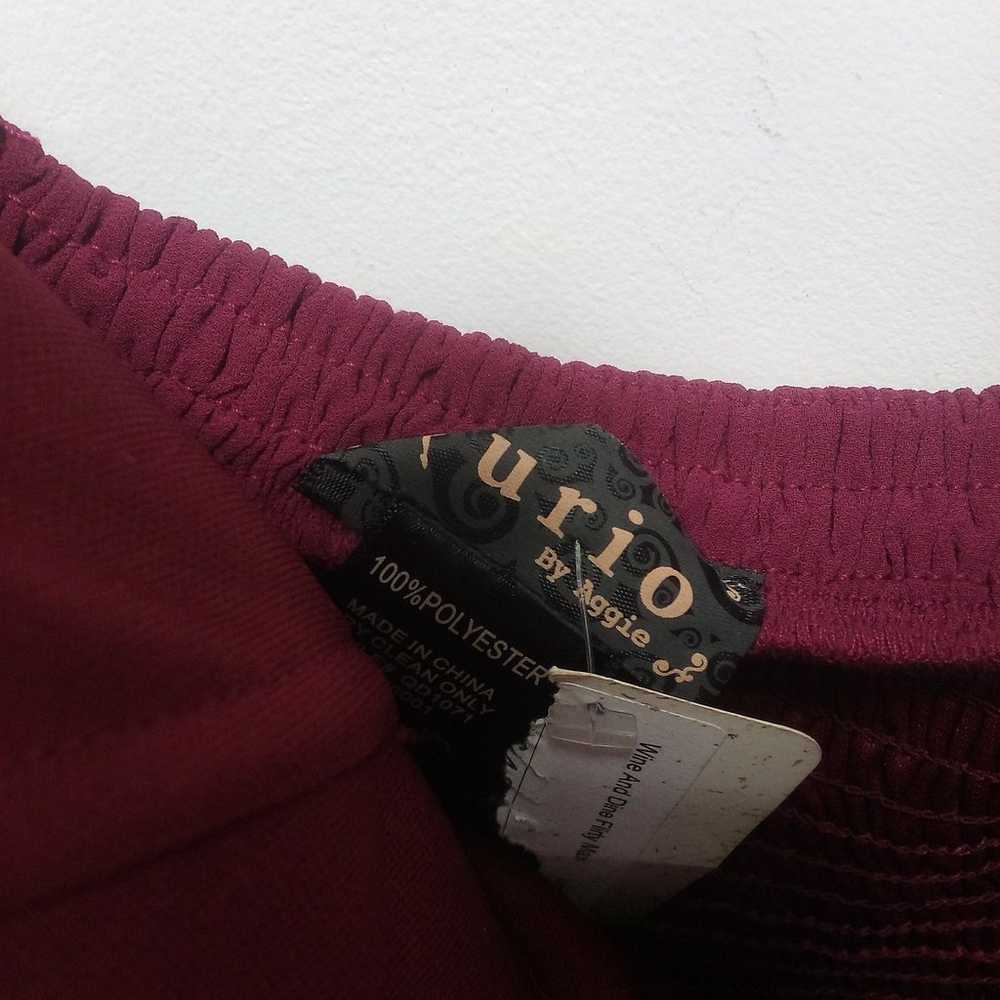 Qurio by Aggie size lrg burgundy - image 2