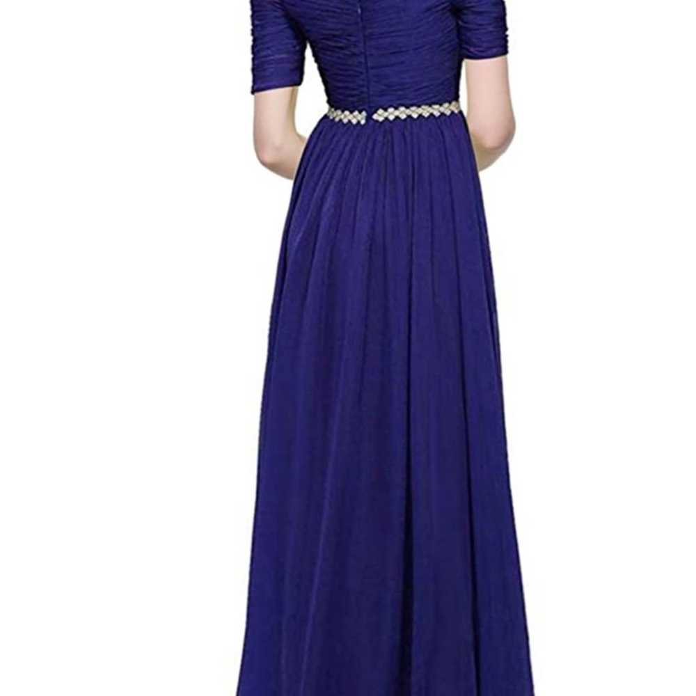 Womens Off Prom Bridesmaid Dress Long Aline Eveni… - image 3