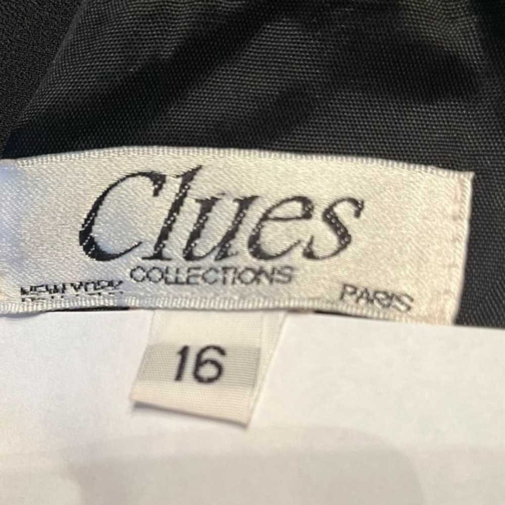 Clues collection vintage sleeveless little black … - image 2