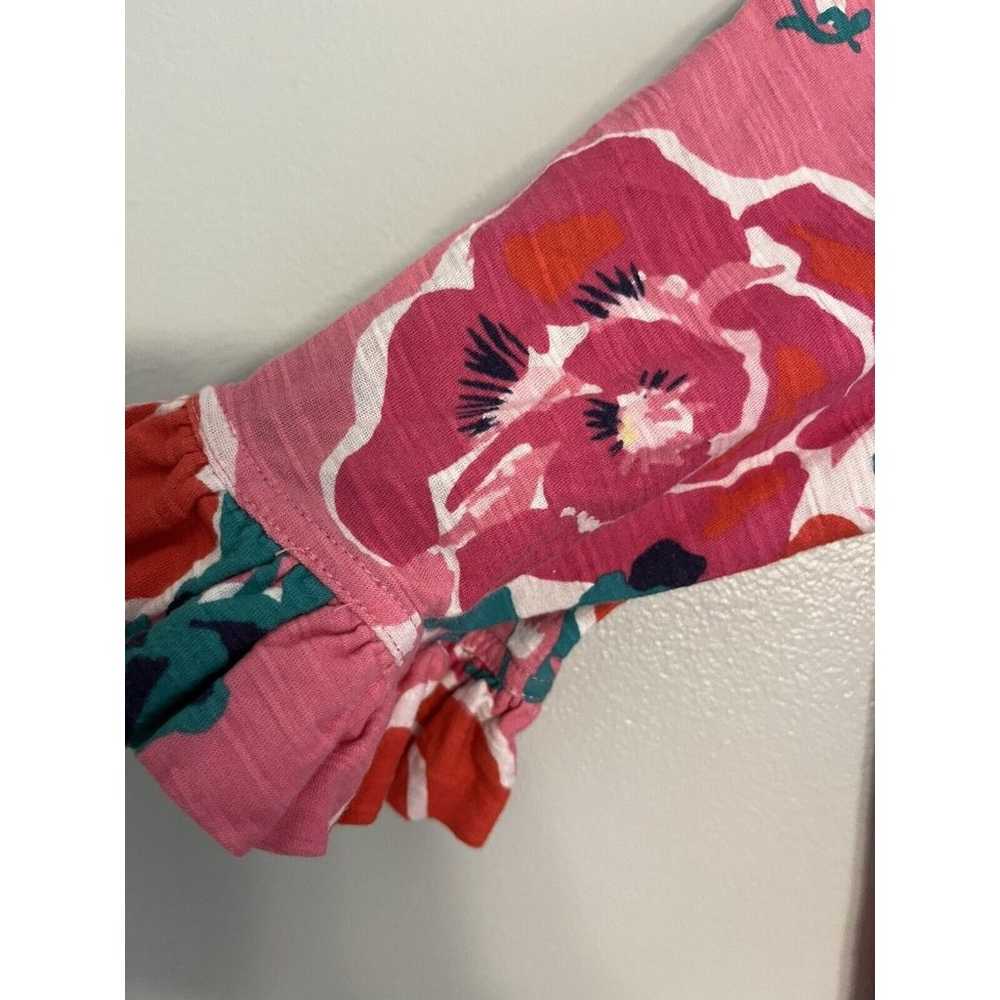 Lilly Pulitzer Somerser Dress Pink Red Floral Wom… - image 3