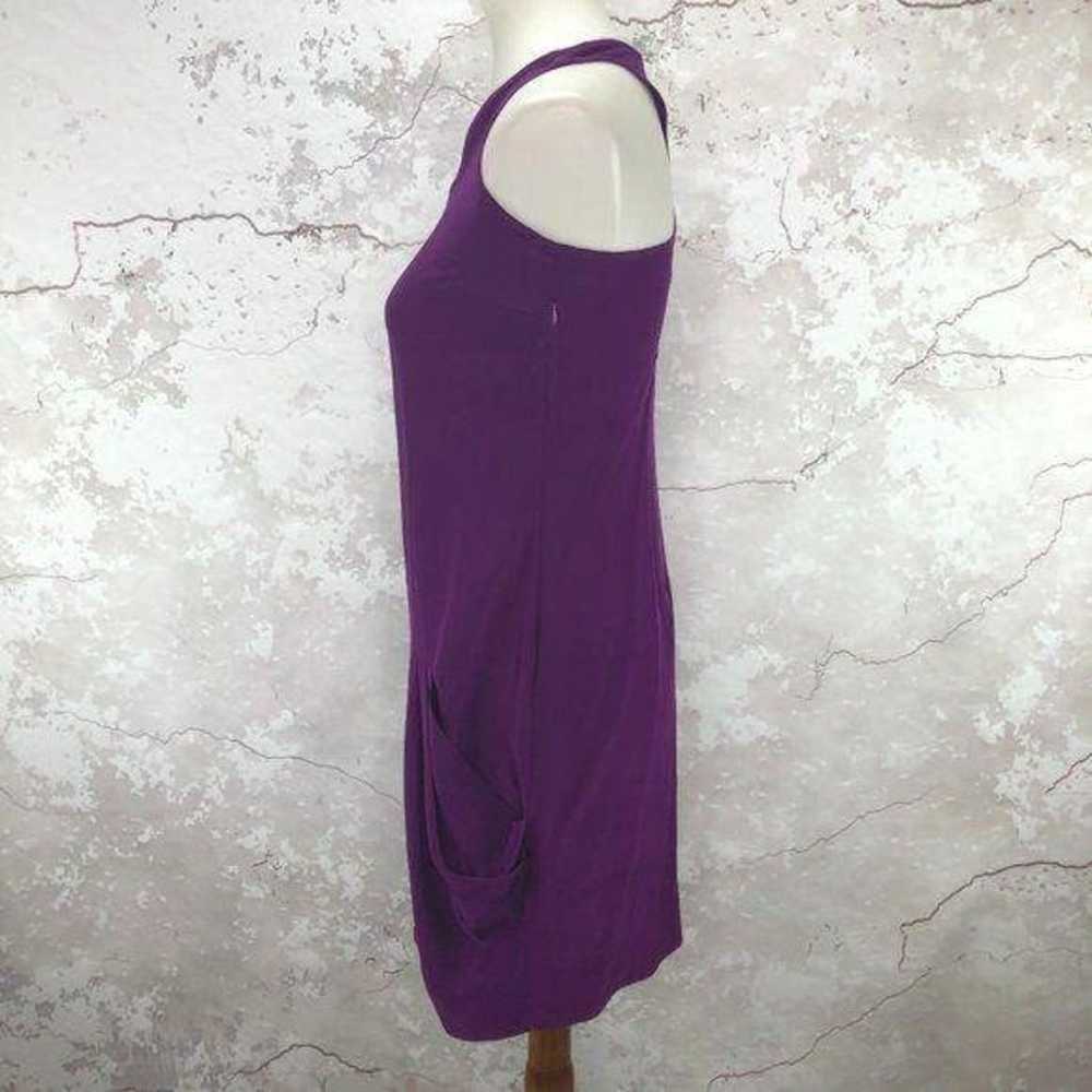Loeffler Randall Purple Silk Racerback Dress 4 - image 4