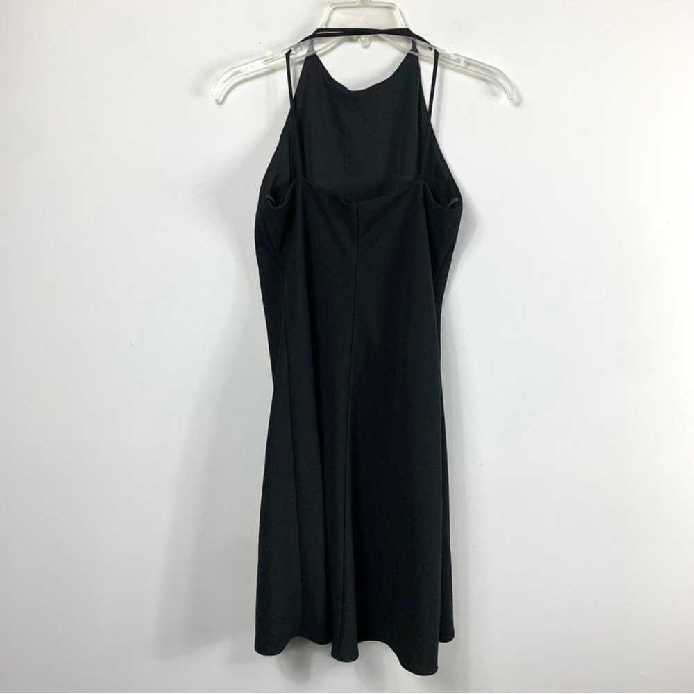 Vintage JUMP Brand Black Strappy Halter Dress - image 9