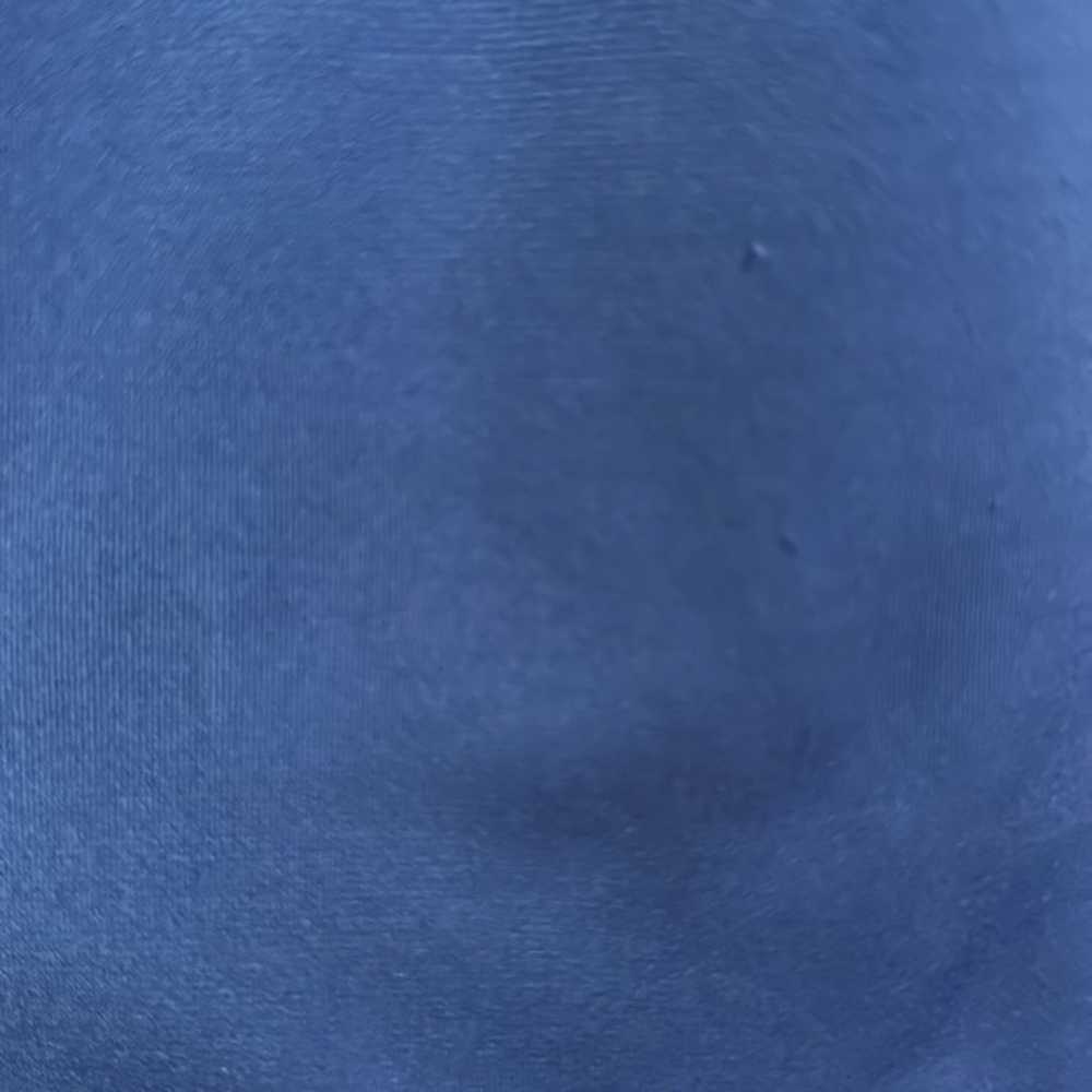Maggy London Royal Blue Cap Sleeve Gathered V-Nec… - image 8