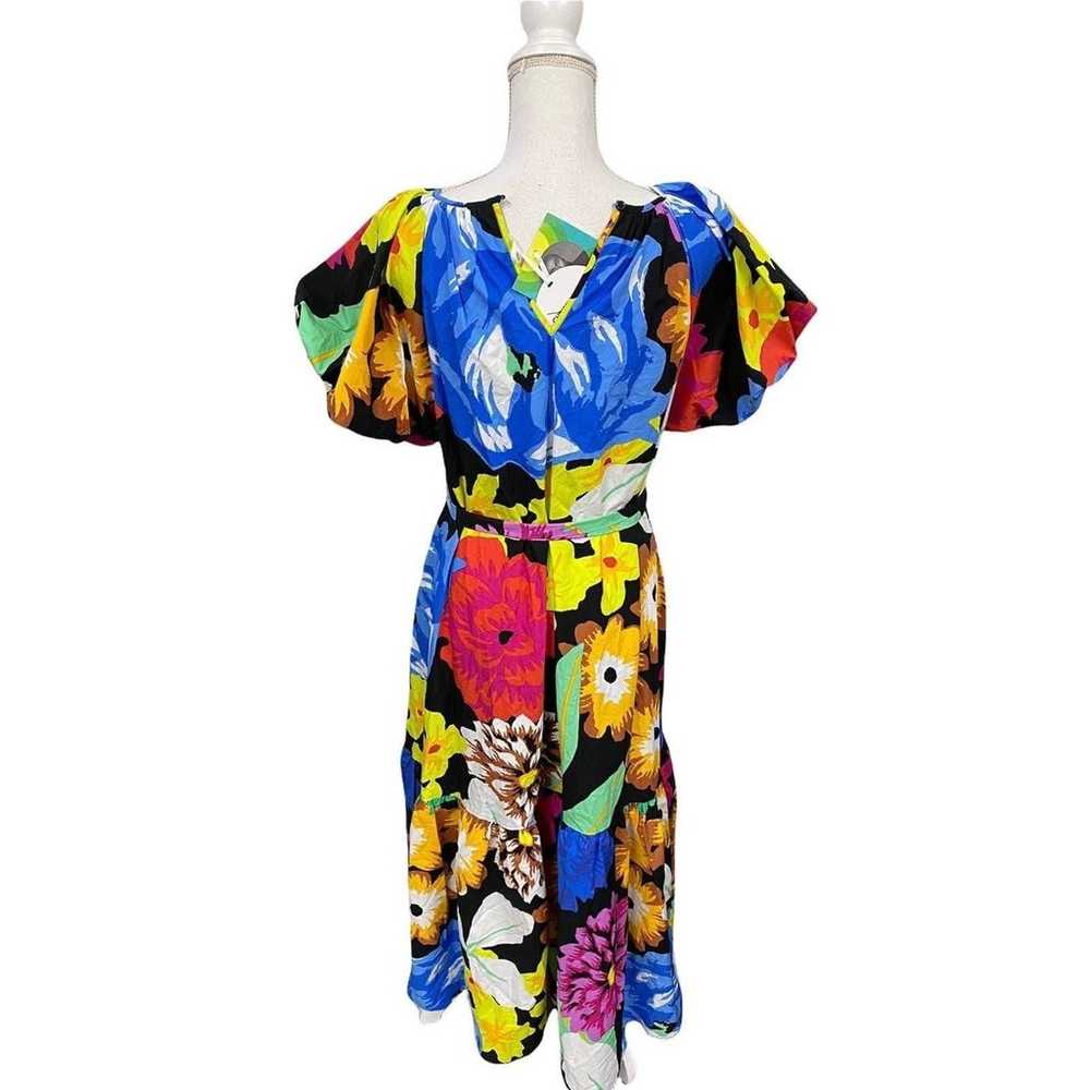 Christopher John Rogers Multi Color Floral Dress - image 3