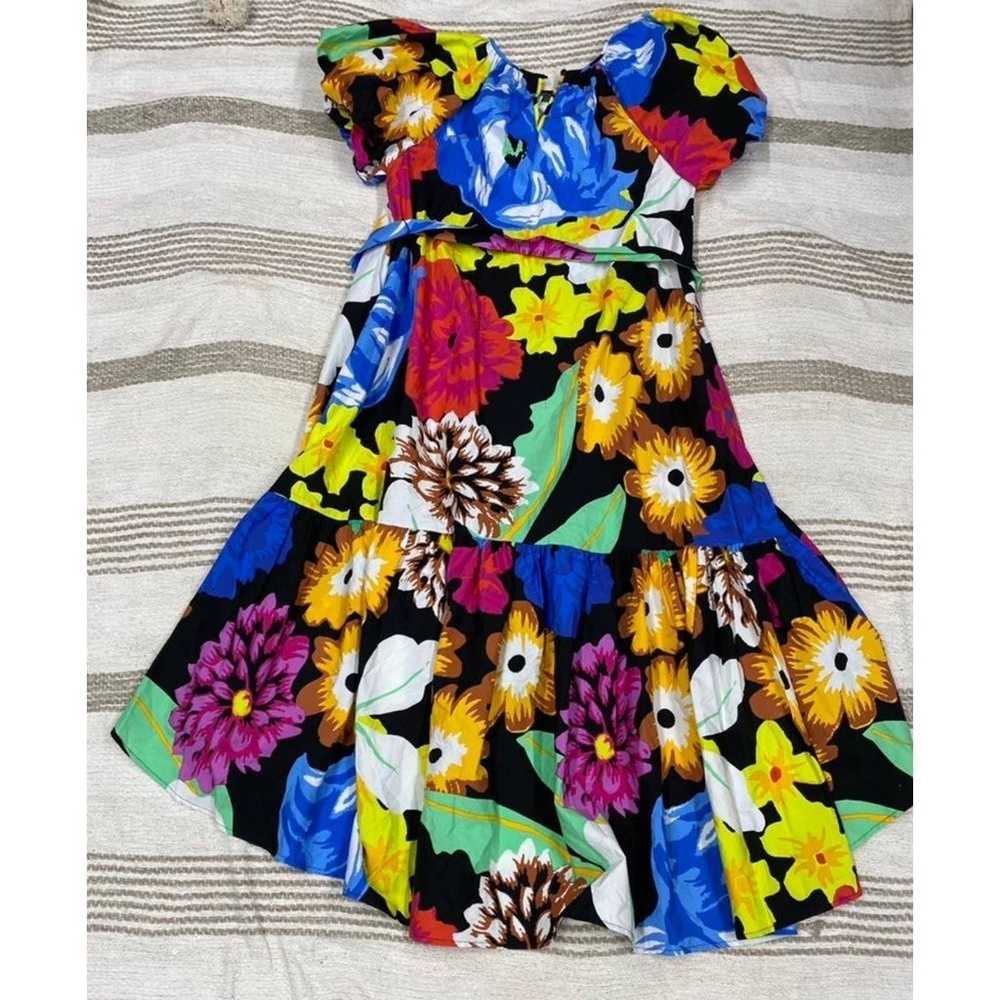 Christopher John Rogers Multi Color Floral Dress - image 4