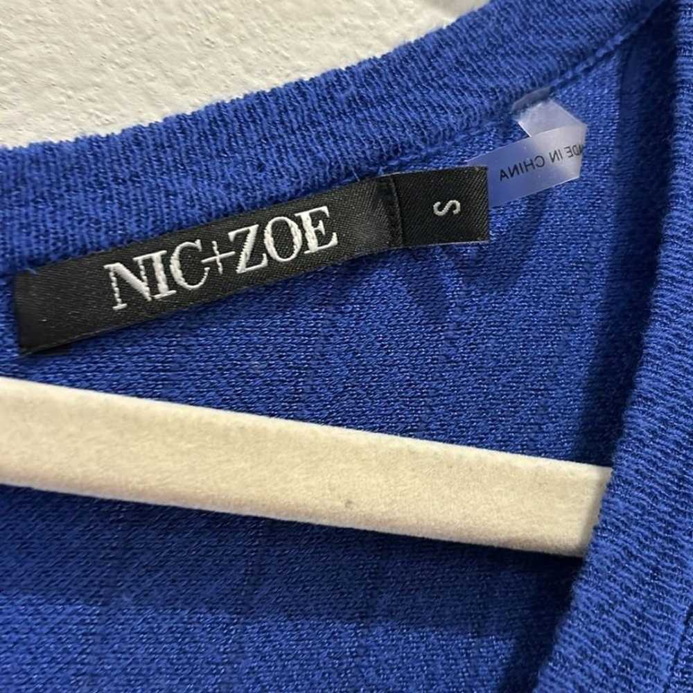 Nic Zoe Scoop Neck Riviera Knit Fit Flare Dress M… - image 2