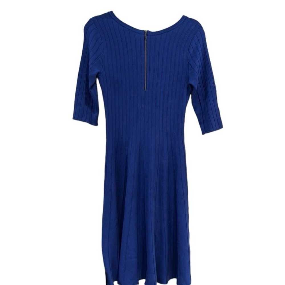 Nic Zoe Scoop Neck Riviera Knit Fit Flare Dress M… - image 5