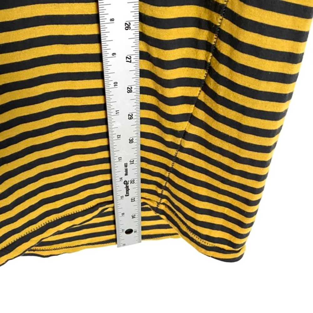 STATESIDE Mustard Striped T-Shirt Dress - image 10