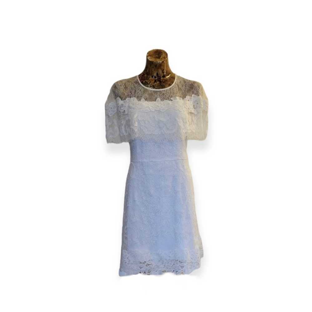 Kobi Halperin white dress Size 8 medium - image 1