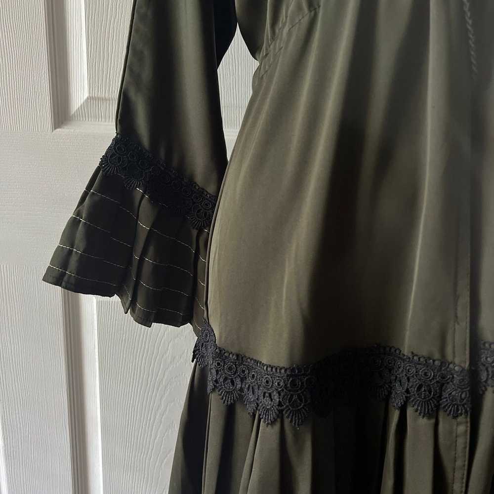 Dark green abaya from Qatar - image 3