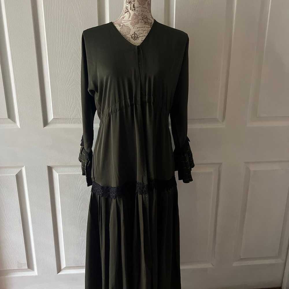 Dark green abaya from Qatar - image 5