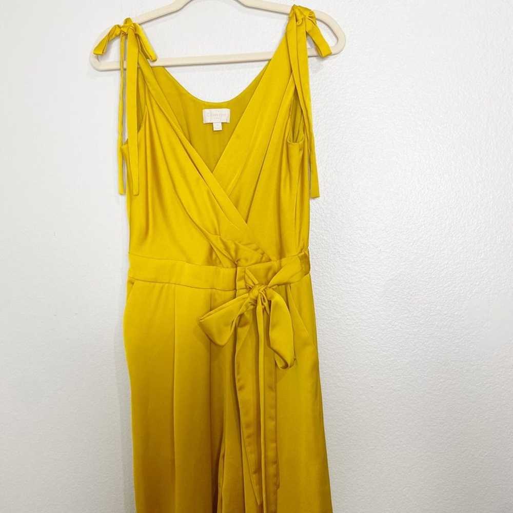J. Crew Collection wide-leg jumpsuit in satin-cre… - image 4