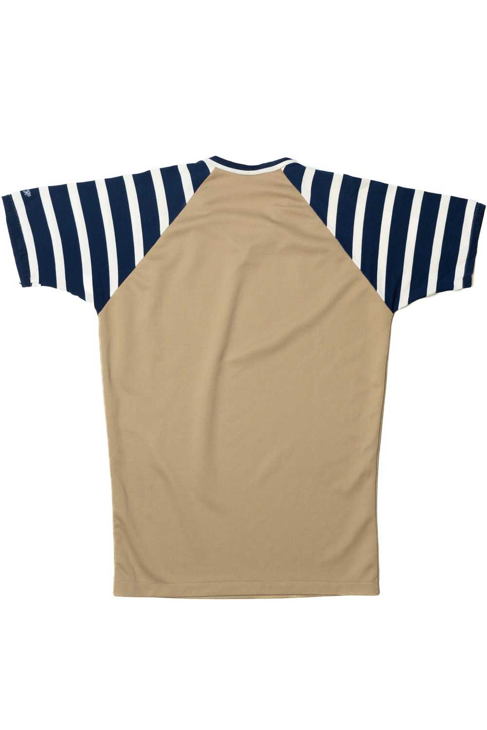 Vintage Striped Sleeve Blank Rawlings Baseball Je… - image 2