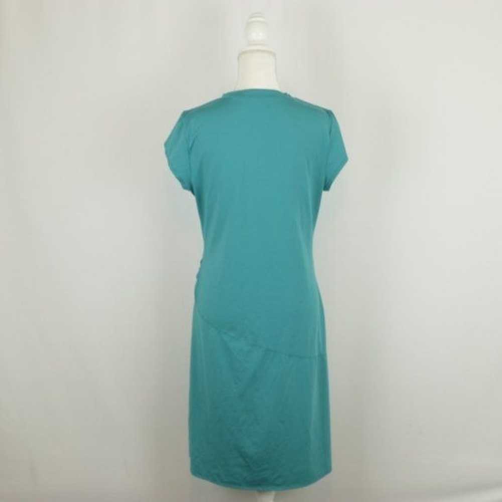 Athleta Nectar Women's XL Blue Short Sleeve Knit … - image 4